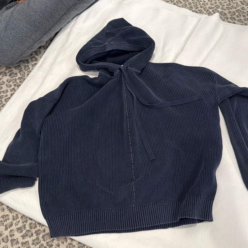 Blue sweatshirt